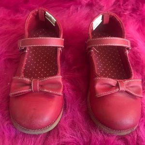 Girls Gymboree Red Mary Jane Shoes